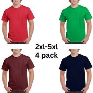 NEW 4 pack unisex/ men women shirt short sleeve 4 shirts great deal!